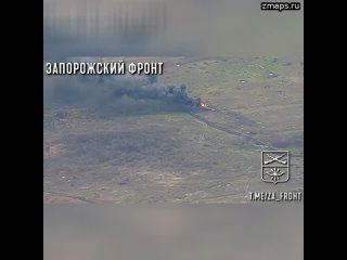 Уничтожение военного вертолёта ВСУ у Работино «Корнетом»   ПТРК “Корнет“ поражает даже воздушные цел