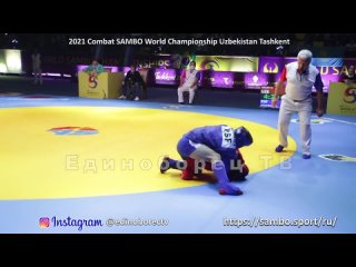 Крутой нокаут в финале Чемпионата МИРА по Боевому САМБО combat SAMBO KNOCKOUT