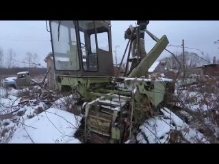 Город - призрак Кистутово / Сотни брошенных квартир, кладбище машин и бесконечный холод