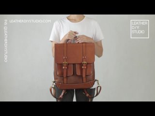 Рюкзак из натуральной кожи / leather BackPack