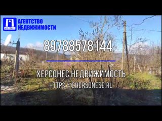 Купить дом в Крыму. Продажа дома 52,8 квадратных метров на участке земли 28 соток ИЖС в селе Поляна
