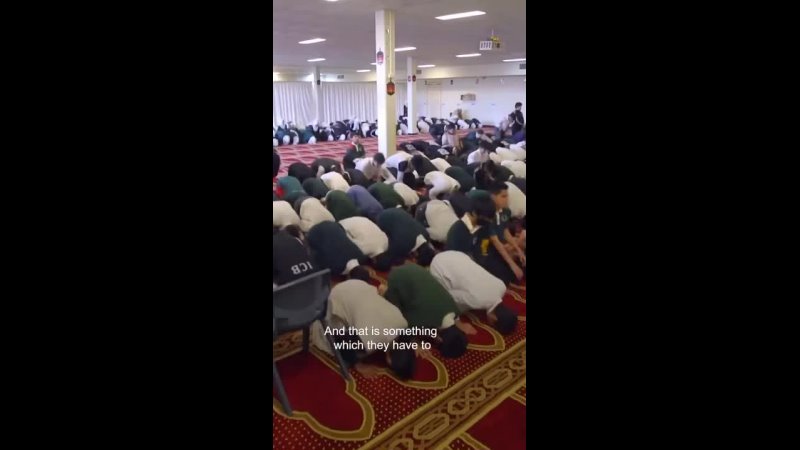 White kids humiliated at Islamic prayers in Australia. No child should be subject to abuse like this.