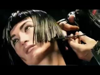 Hair Video Edits - Anthony Mascolo Tigi Extreme Bob Haircut (180p to 360p Remaster)