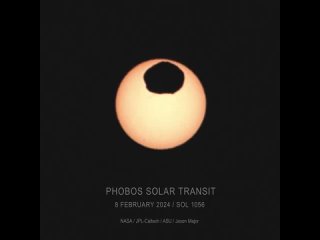 Транзит Фобоса, запечатленный марсоходом Perseverance 8 февраля

💥Теория Большого Взрыва💥.
