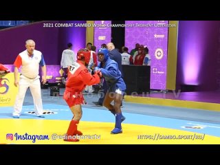 НОКАУТ на чемпионате мира Шейх-Мансур Хабибулаев knockout боевое самбо combat sambo нокауты