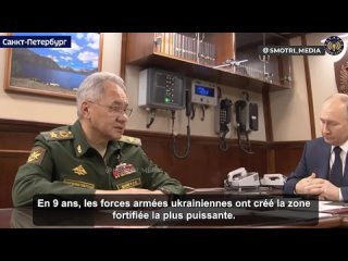 Les troupes russes ont complètement libéré Marinka en RPD, a rapporté Choïgou à Poutine