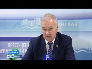 Директор Кольской атомной электростанции Василий Омельчук подвел итоги 2023 года во время пресс-конференции в Мурманске