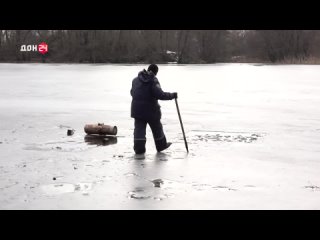 Как вести себя на льду? Рассказали спасатели школьникам Усть-Донецкого района
