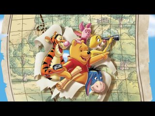 Великое путешествие Пуха: В поисках Кристофера Робина (1997) - мультфильм отзеркален