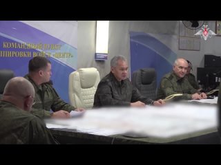 Шойгу проинспектировал российские войска в зоне СВО