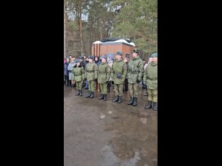 Вручение воинского звания Ефрейтор, курсанту Савину Тимофею Дмитриевичу