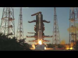 Индия запускает на орбиту новый мощный метеоспутник INSAT-3DS на ракете naughty boy