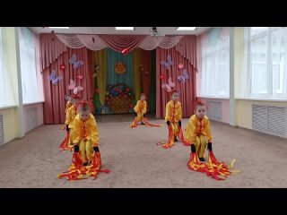 Китайский танец “Огненный фейерверк“