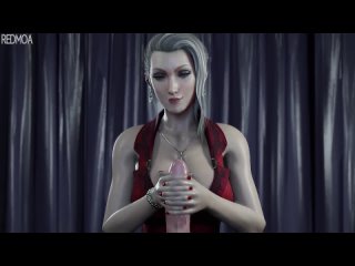 Scarlet from Final Fantasy doing handjob r34 (Redmoa)