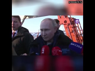 Полный рассказ Путина о впечатлениях после полета на Ту-160М