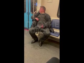 В московском метро мужчина так перевозбудился от вида 16-летней девушки, что достал член в вагоне.