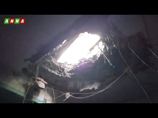 ANNA NEWS на месте обстрела Кировского района Донецка со стороны ВСУ