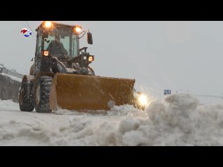 Уборка снега продолжается в Петрозаводске