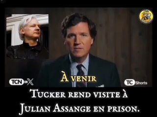 ⭐⭐⭐⭐⭐Tucker rend visite à Julian Assange en prison