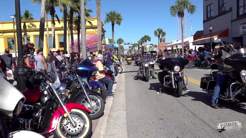 Daytona Bike Week Main Street Motorcycles Rally