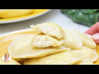 Очень вкусные Вареники с Творогом. Нежнейшее тесто для вареников!