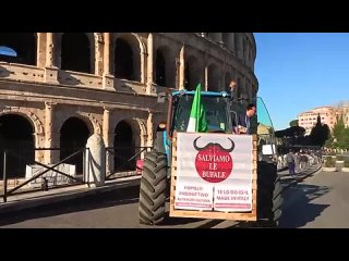 🇮🇹 Las masivas protestas de los agricultores italianos envuelven a Roma
