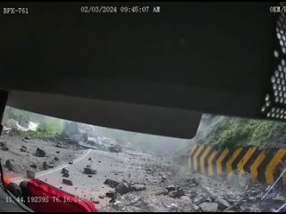 ICYMI: Insane landslide wipes out road in Peru