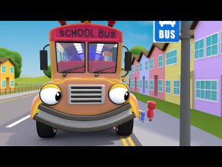 Best of Sammy The School Bus   Nursery Rhyme  Kids Songs   Bus Videos For Children   Geckos Garage