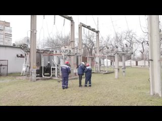 ️ Работники энергетической сферы Запорожской области трудятся даже в свой профессиональный праздник