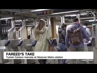 🤡 Clown world: CNN’s Fareed Zakaria attempts to rationalize away the superiority of the Moscow metro