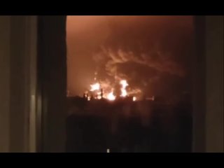 В Харькове минувшей ночью уничтожена нефтебаза