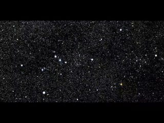 Визуализация перемещения звезд в области созвездия Ориона в течение следующих 450 000 лет Анимация основана на данных, получе