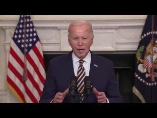 Biden brags about wearing his Ukraine tie and Ukraine pin while addressing Americans