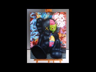 KAWS (Ручная работа на заказ) Художник: Переверзин Иван