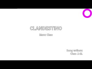 Manu Chao - Clandestino (караоке)