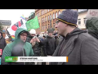 Wer seine eigenen Vorstellungen hat,sei rechts: Stefan Hartung stellt peinliche Demonstranten bei Anti-Rechts-Demo in Aue zur Re