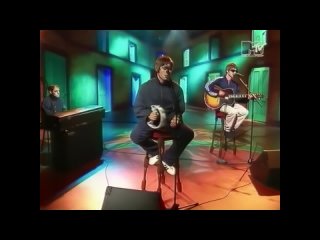 OASIS - Live Forever & Whatever (acoustic MTV Most Wanted 1994)