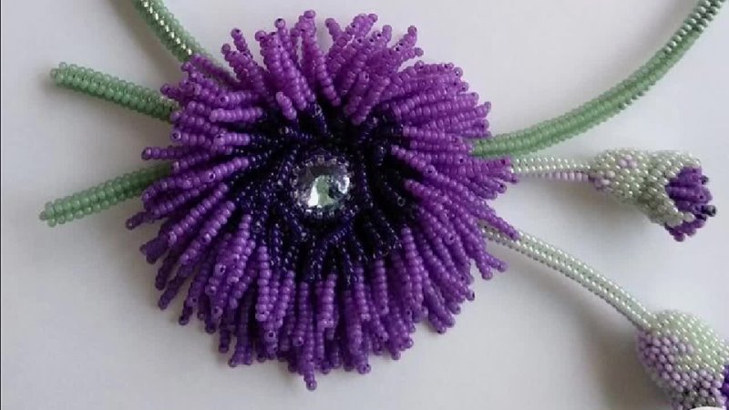 #beads #beadtutorial #beadjewelry #beadwork #beadflower