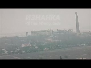 Эпичный прилёт ФАБ-1500 по кирпичному заводу в Красногоровке
