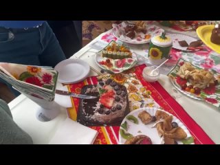 В десятый раз Ивантеевская организация инвалидов ВОИ отметила праздник-фестиваль «Масленица»