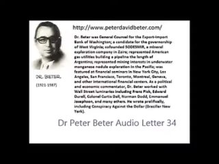 Hello, my friends, this is Dr. Beter. Today is May 26, 1978, and this is my Audio letter No. 34.