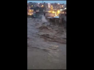 Наводнение в провинции Боливар (Эквадор, 20 февраля 2024).