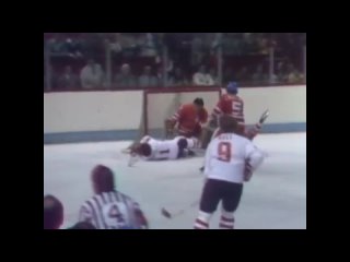 Незасчитанный гол Бобби Халла  (Кубок Канады-1976, Монреаль. Финал, 2 матч, Канада - ЧССР, )