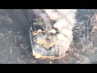 Российские военные уничтожили второй танк Abrams в зоне СВО