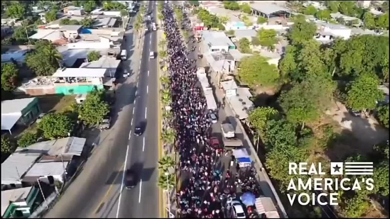 Latest Migrant Caravan Spends Christmas On Mexican Public Square Before Heading To US