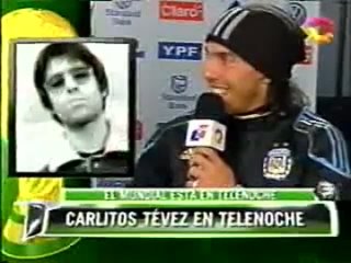 Carlos Tevez - Oasis Fan