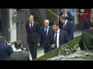 Путин посетил «Уралвагонзавод»