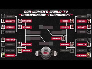 Queen Aminata has moved on to the semi-finals in the ROH Womens World TV Title Tournament! - - HonorClub ROH