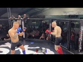 BJJ Purple Belt vs German Pro Wrestler | Brutal KO! | Octagon | FCL