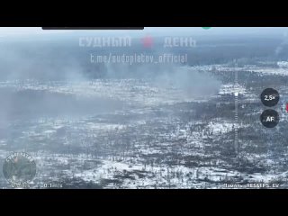 Кадры поражения и добивания украинского танка высокоточными FPV дронами-камикадзе ВТ-40.